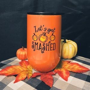 Fun Halloween Wine Tumbler, Insulated